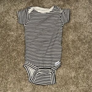 Striped Newborn Onesie